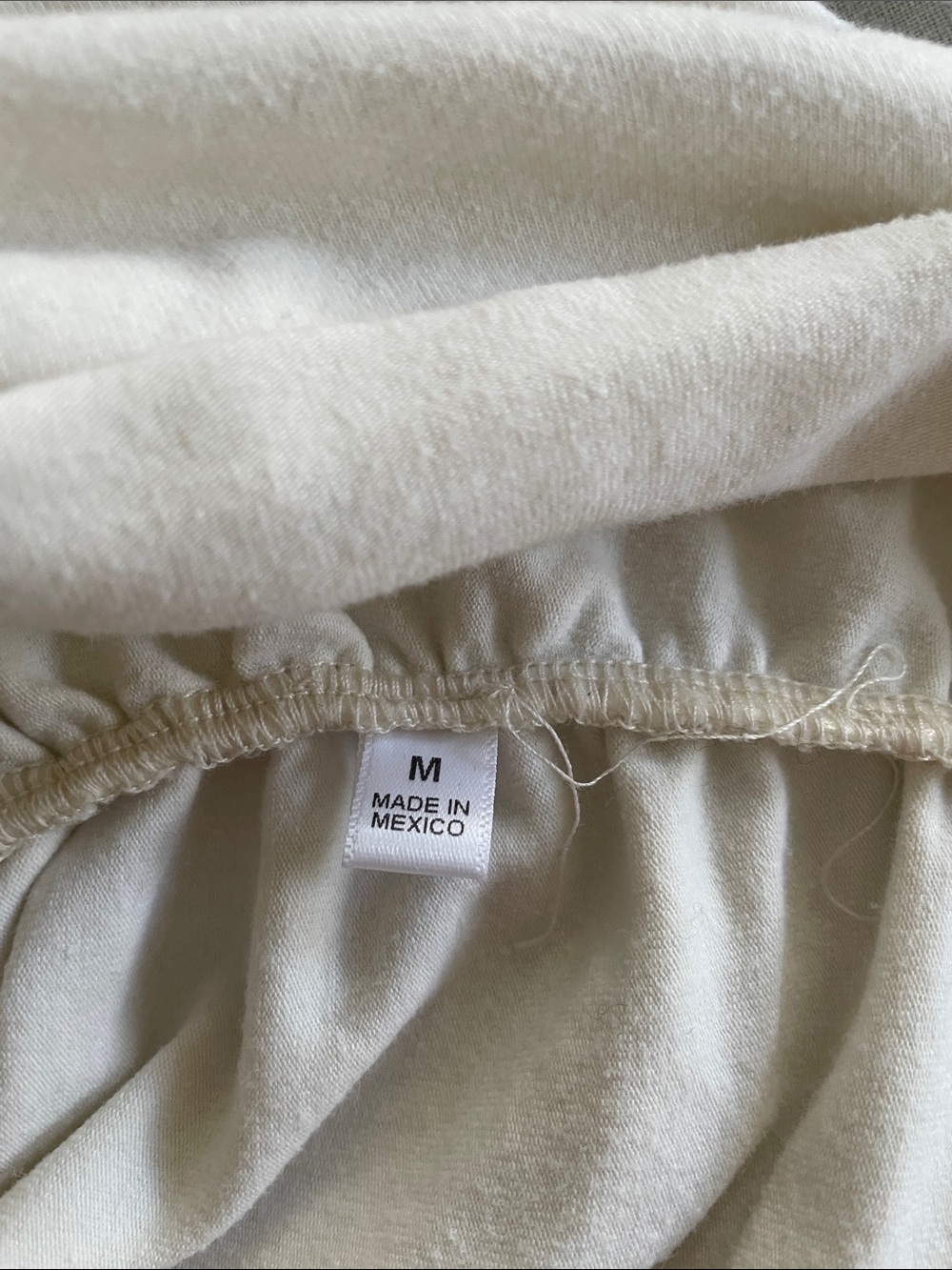 Reformation Ivory Ruched Mock Neck Sleeveless Top M - Picture 4 of 4